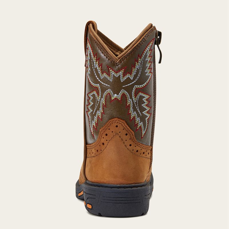 Ariat Td Lil' Stompers Durango Boot Brązowe Polska | VGIANE-509