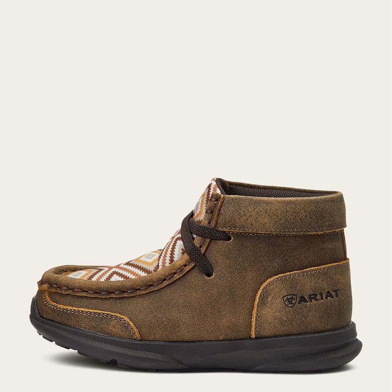 Ariat Td Lil' Stompers Jamie Spitfire Brązowe Polska | GXMTBN-503