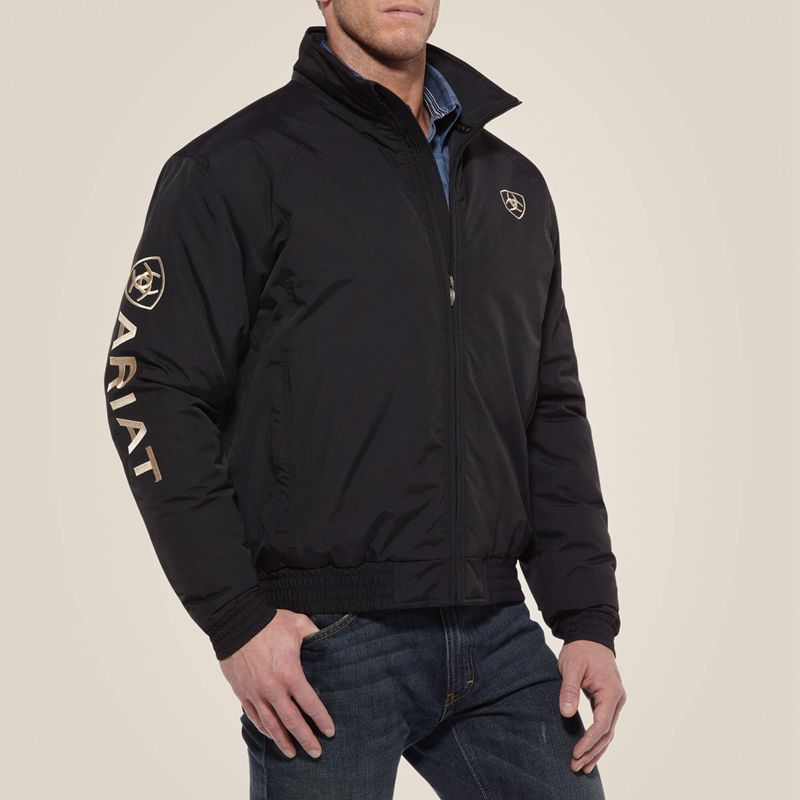 Ariat Team Logo Insulated Jacket Czarne Polska | BZCWDO-589