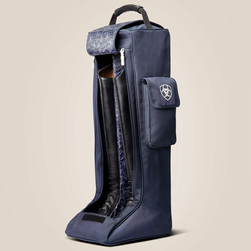 Ariat Team Tall Boot Bag Niebieskie Polska | CAEZOD-543