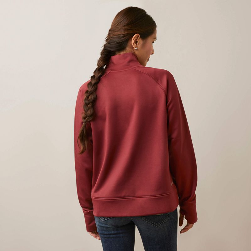 Ariat Tek Crossover Sweatshirt Burnt Russet Polska | XWGVYA-705