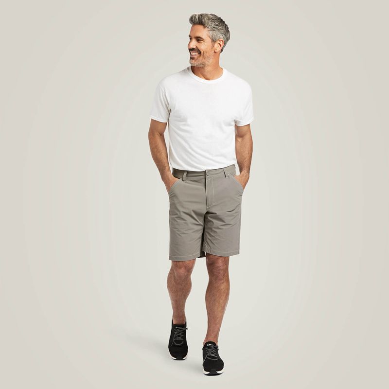 Ariat Tek Short Charcoal Gray Polska | EZGFYO-920