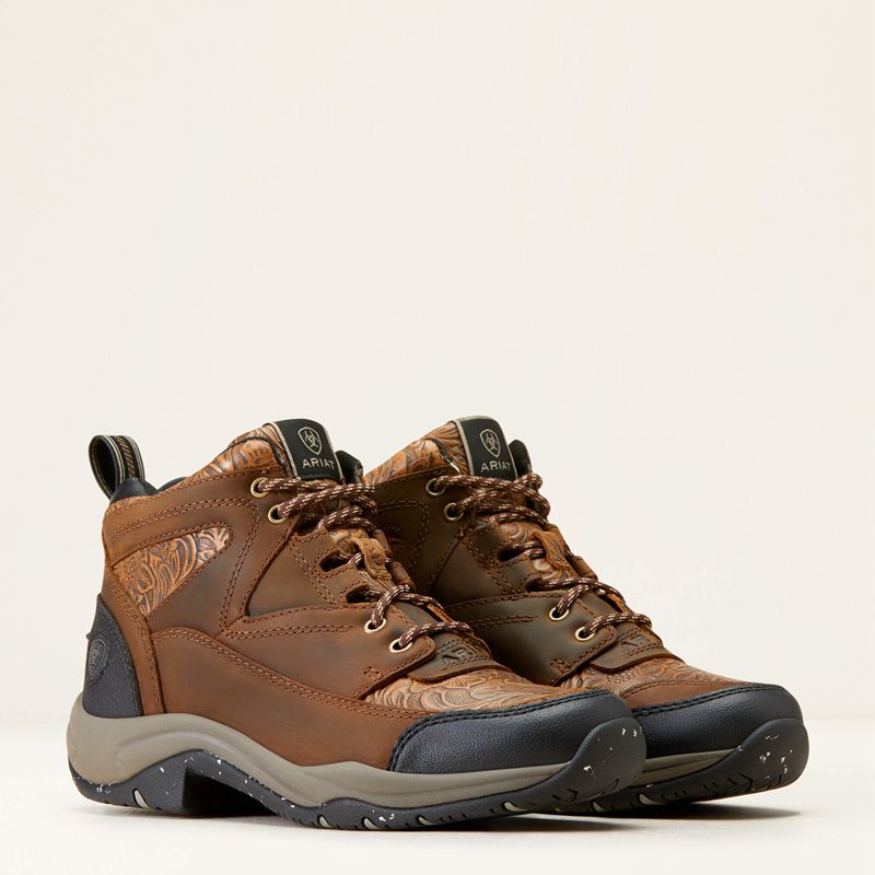 Ariat Terrain Eco Boot Brązowe Polska | DTBKVM-759