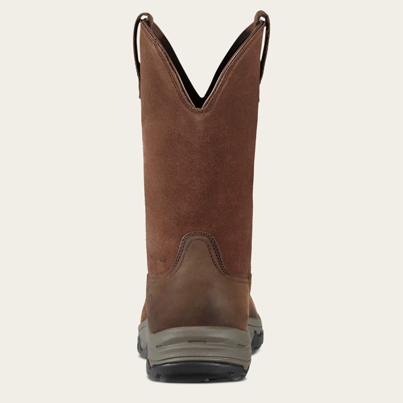 Ariat Terrain Pull On Waterproof Boot Brązowe Polska | CKDYVA-603