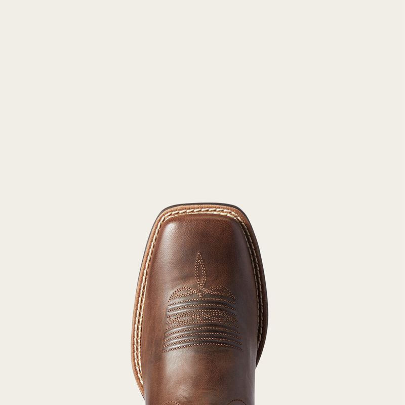 Ariat West Bound Western Boot Brązowe Polska | RSTAMQ-351