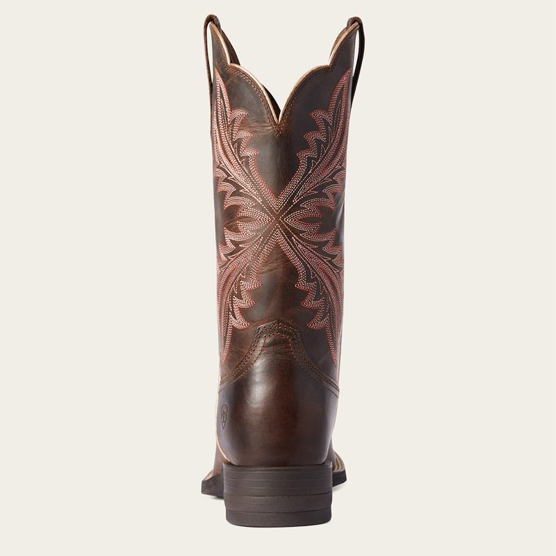 Ariat West Bound Western Boot Brązowe Polska | RSTAMQ-351