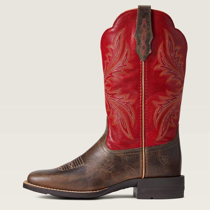 Ariat West Bound Western Boot Sable Polska | RVIYMF-064