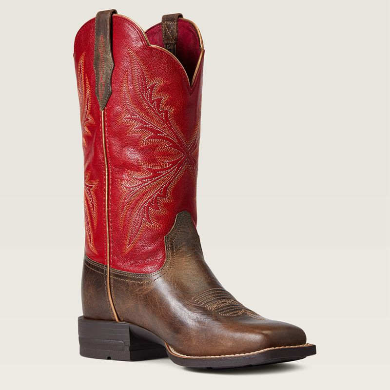 Ariat West Bound Western Boot Sable Polska | RVIYMF-064