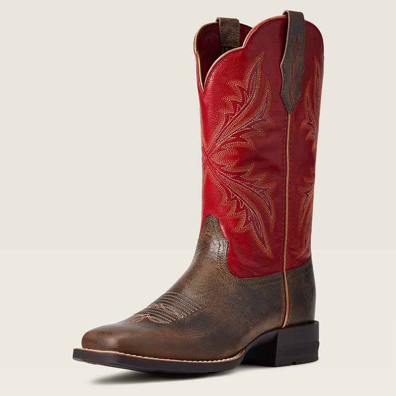 Ariat West Bound Western Boot Sable Polska | RVIYMF-064