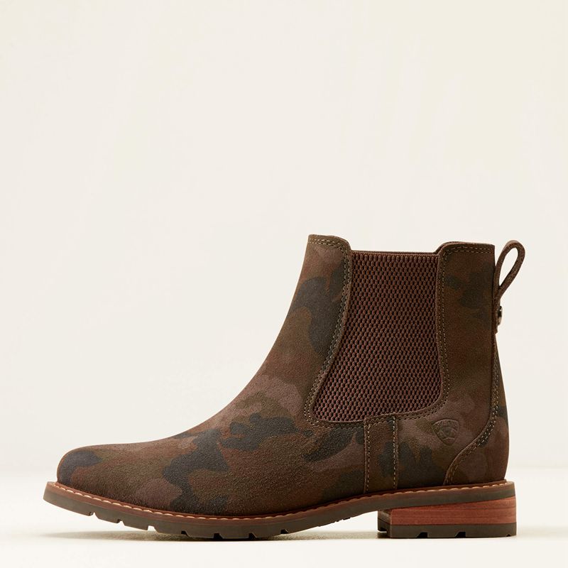 Ariat Wexford Chelsea Boot Camo Polska | APVSYW-931