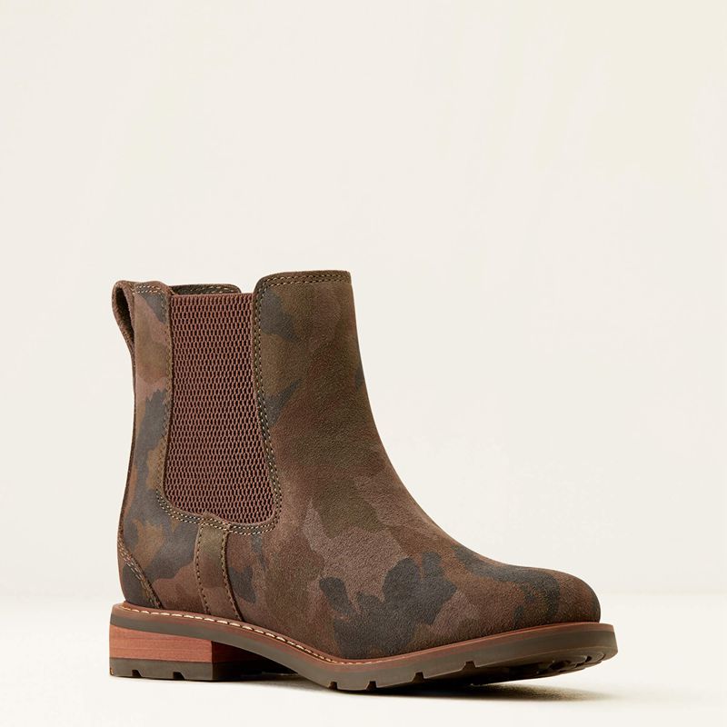 Ariat Wexford Chelsea Boot Camo Polska | APVSYW-931