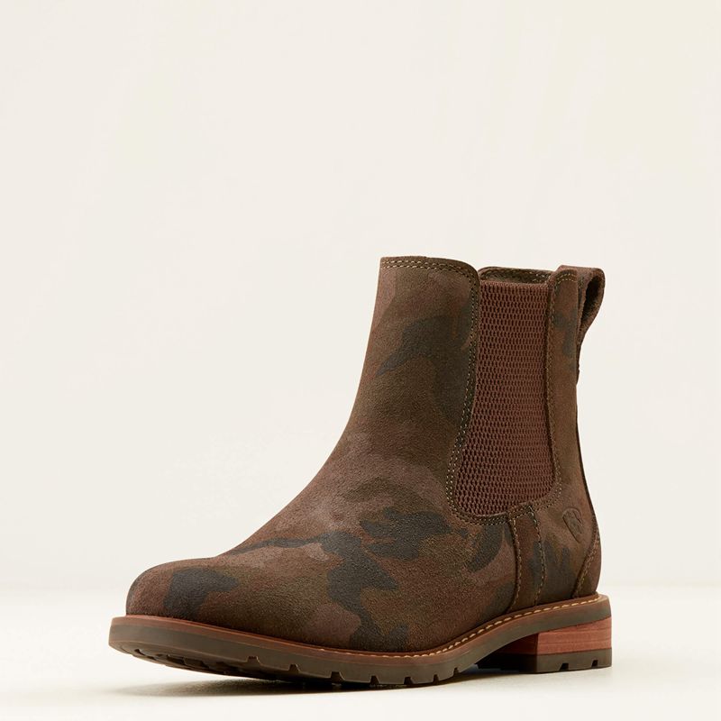 Ariat Wexford Chelsea Boot Camo Polska | APVSYW-931