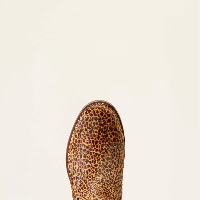 Ariat Wexford Chelsea Boot Cheetah Hair On Polska | APYCHZ-098