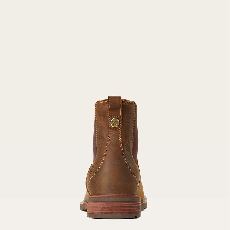 Ariat Wexford Waterproof Chelsea Boot Brązowe Polska | GKITUH-693