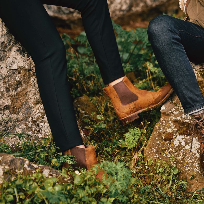 Ariat Wexford Waterproof Chelsea Boot Brązowe Polska | GFCQAW-092