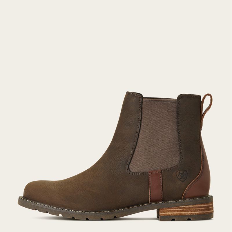 Ariat Wexford Waterproof Chelsea Boot Java Polska | VDFEBL-178