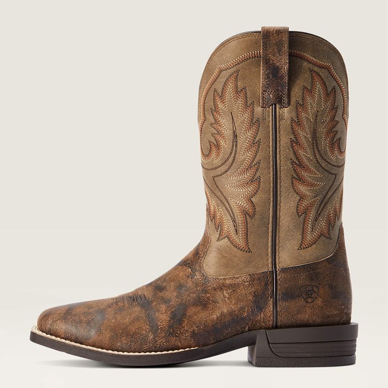 Ariat Wilder Western Boot Szare Polska | YIWJFN-914