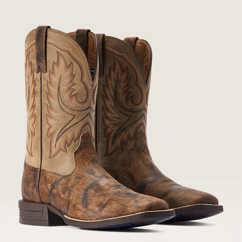 Ariat Wilder Western Boot Szare Polska | YIWJFN-914