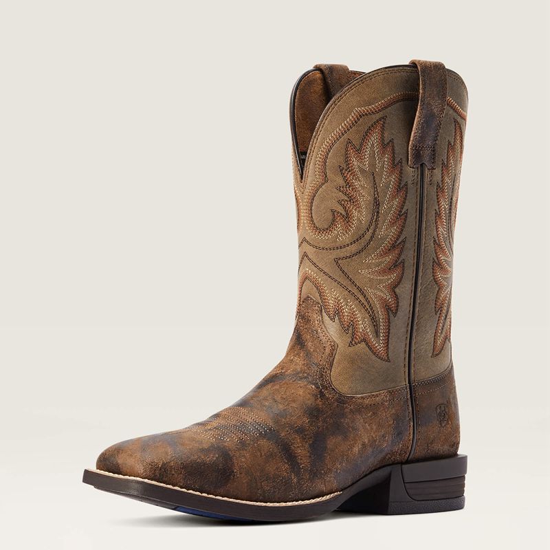 Ariat Wilder Western Boot Szare Polska | YIWJFN-914