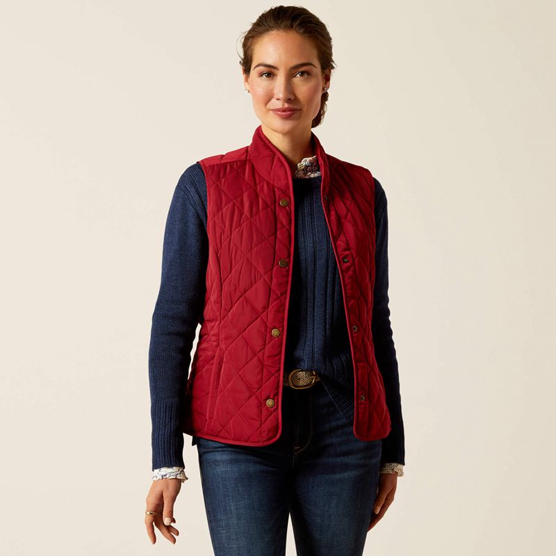 Ariat Woodside Vest Rubaiyat Polska | VRZCJM-514