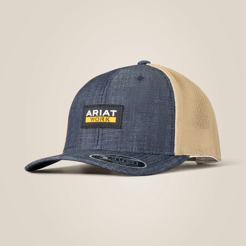 Ariat Work Cap Denim Polska | GZTSBV-529