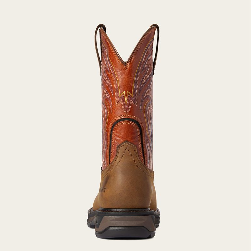 Ariat Workhog Xt Cottonwood Carbon Toe Work Boot Ciemny Polska | TQLKMB-076