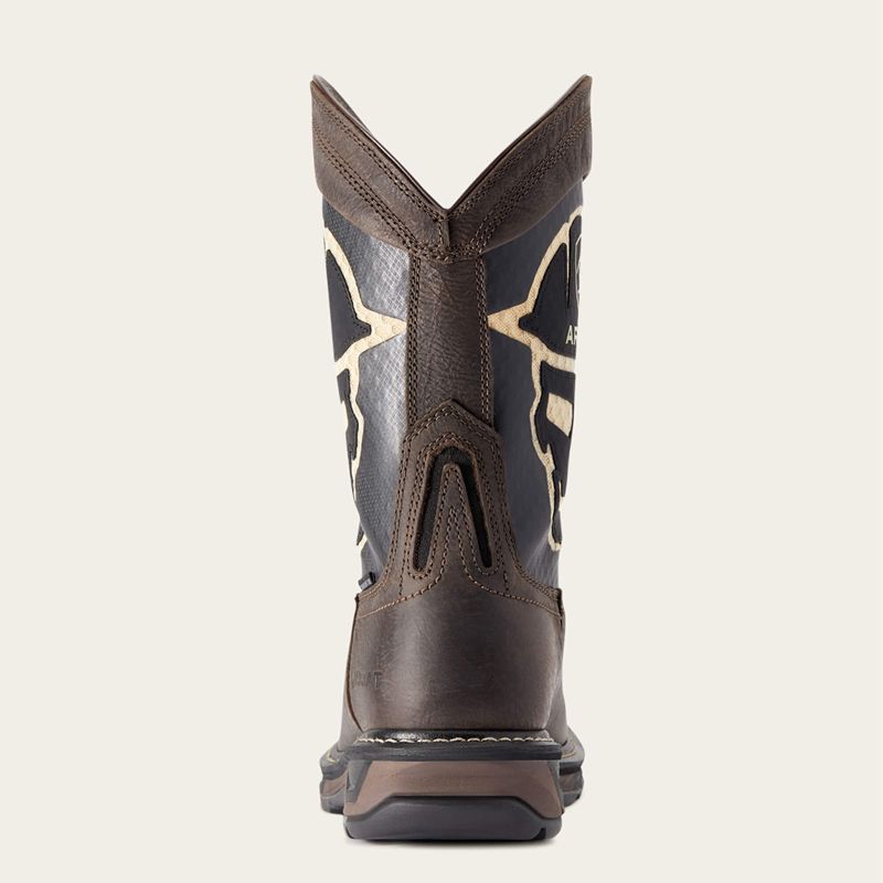 Ariat Workhog Xt Venttek Bold Carbon Toe Work Boot Kawa Polska | HBERJV-807