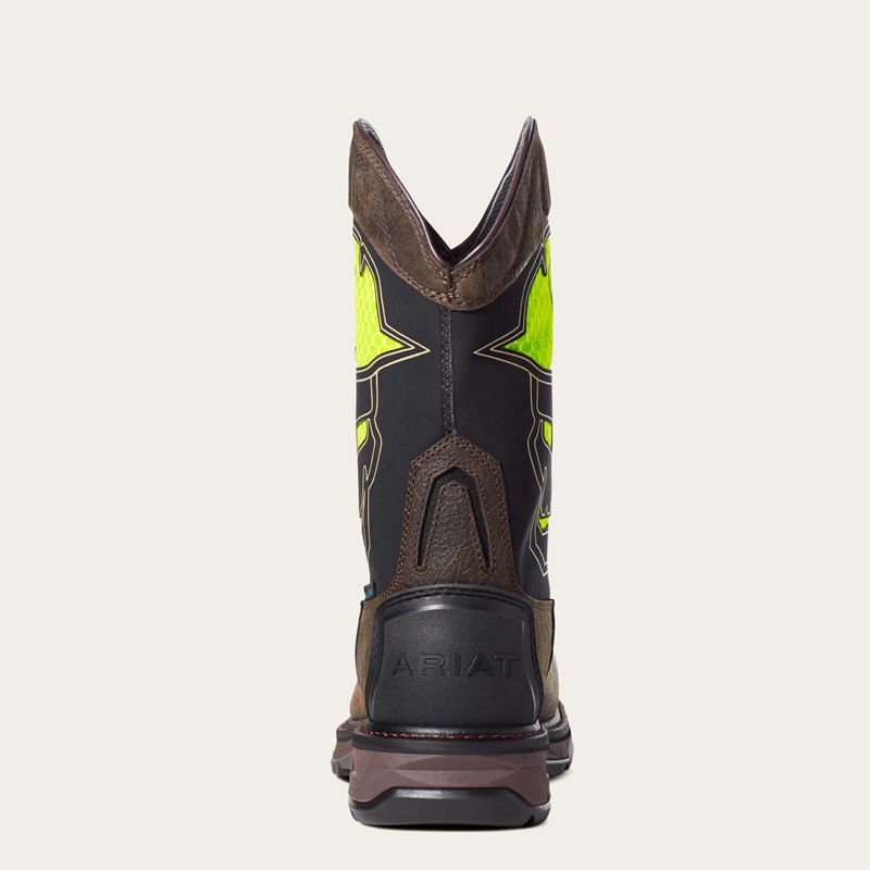 Ariat Workhog Xt Venttek Bold Waterproof Carbon Toe Work Boot Kawa Polska | NLYGAU-462