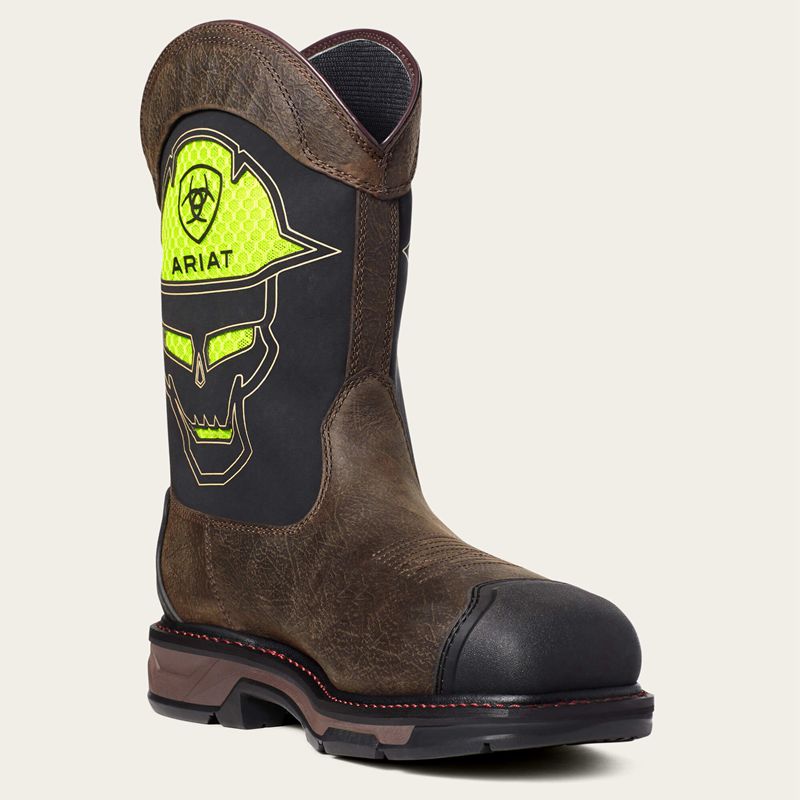 Ariat Workhog Xt Venttek Bold Waterproof Carbon Toe Work Boot Kawa Polska | NLYGAU-462