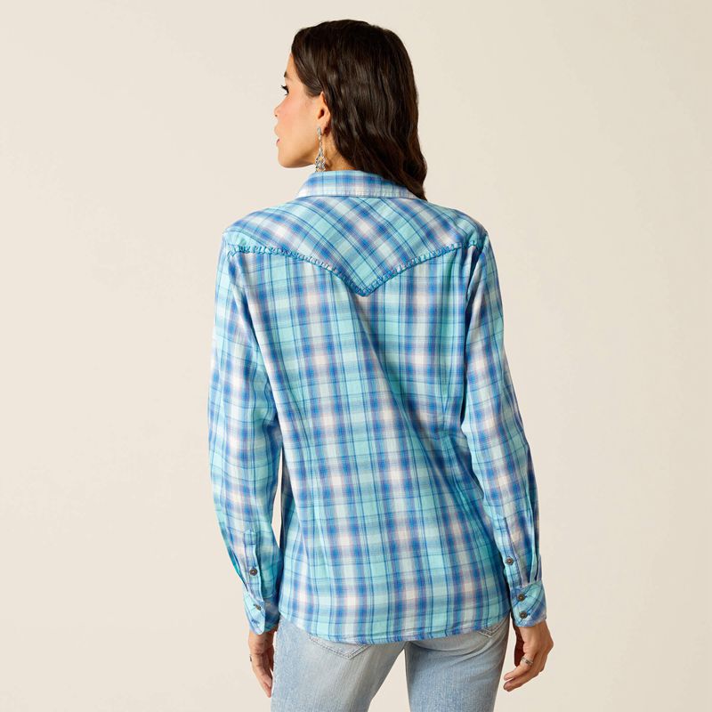 Ariat Xico Shirt Xico Plaid Polska | IWJHSO-095